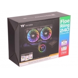 Thermaltake Floe Riing RGB 240 TT Premium Edition/All-In-One Liquid Cooling System/Braided