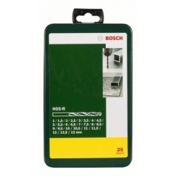Набор сверл по металлу Bosch 25 HSS-R (2607019446)