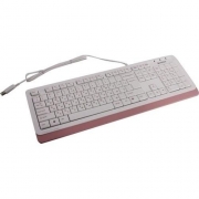 Клавиатура A-4Tech Fstyler FK10 white/pink USB [1192155]