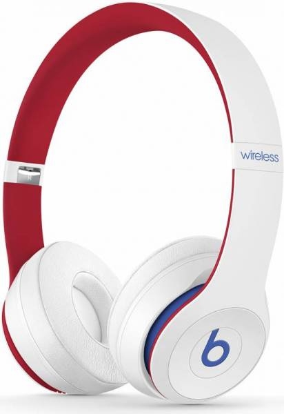 Беспроводные наушники Beats Solo3 Wireless Белый/красный (MV8V2EE/A)