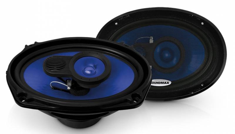 Автомобильная акустика SoundMAX SM-CSE693, черный