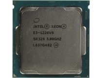 Процессор Intel Xeon E3-1220V6 Kaby Lake (2017) (3000MHz, LGA1151, L3 8192Kb) tray
