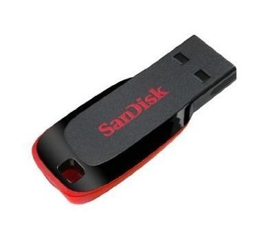 Флэш-накопитель SANDISK USB2 128GB SDCZ50-128G-B35, черный