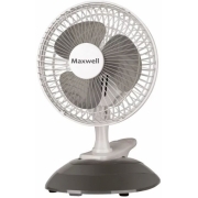 Вентилятор настольный Maxwell MW-3548 15Вт серый/белый