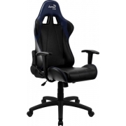 Игровое кресло Aerocool AC100 AIR  (черно-синее) (4718009155046)