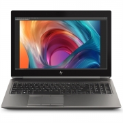 HP ZBook 15 G6 Core i7-9750H 2.6GHz,15.6" FHD (1920x1080) IPS AG,nVidia Quadro T1000 4Gb GDDR5,8Gb DDR4-2666(1),256Gb SSD,90Wh LL,FPR,2.6kg,3y,Silver,Win10Pro