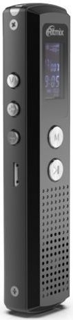 Диктофон RITMIX RR-120 4 Gb, черный