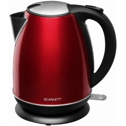 Чайник электрический Scarlett SC - EK21S87 1.7л. 2200Вт красный (корпус: нержавеющая сталь)
