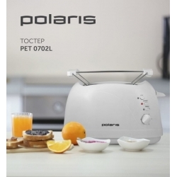 Тостер Polaris PET 0702L, белый