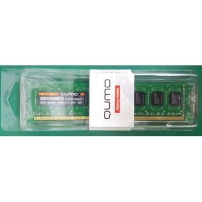 Оперативная память QUMO DDR3 DIMM 4GB (PC3-12800) 1600MHz (QUM3U-4G1600C11L)