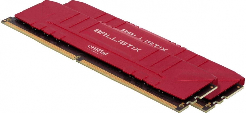 Оперативная память Crucial Ballistix Red DDR4 32Gb (2x16Gb) 2666 Mhz (BL2K16G26C16U4R)