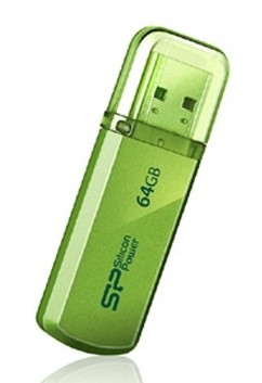 Флешка Silicon Power 64Gb SP064GBUF2101V1N USB2.0 зеленый