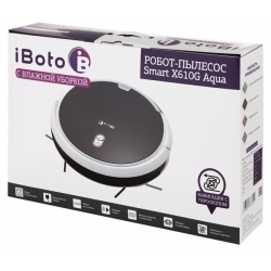 Робот-пылесос iBoto Smart X610G Aqua белый/черный
