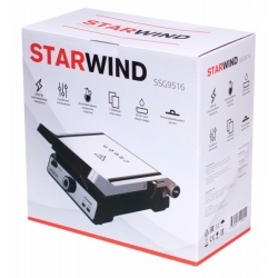 Электрогриль Starwind SSG9516 2000Вт серебристый