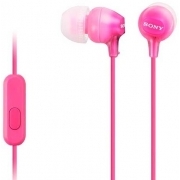 Гарнитура Sony MDR-EX15AP, розовый
