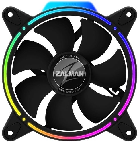 Вентилятор Zalman ZM-RFD120 120x120mm 4-pin(Molex)26dB 165gr LED Ret