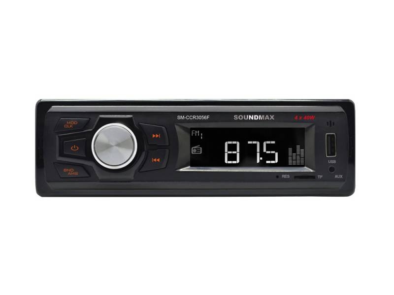 Автомагнитола SoundMAX SM-CCR3056F, черный