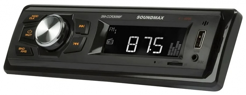 Автомагнитола SoundMAX SM-CCR3056F, черный