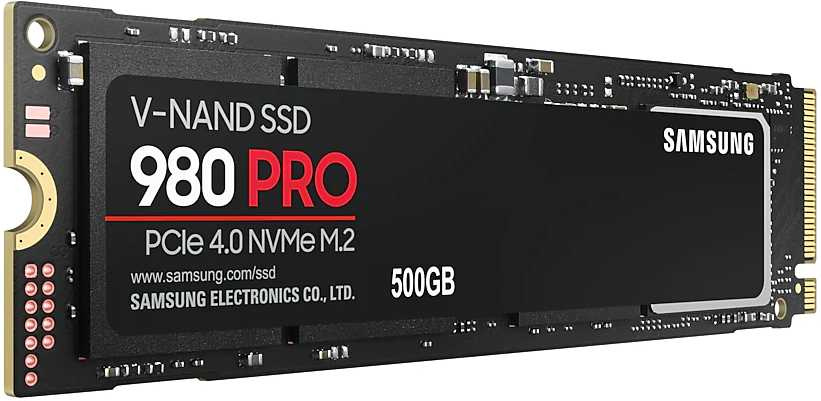 SSD накопитель M.2 Samsung 980 PRO 500Gb (MZ-V8P500BW)