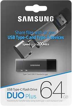 USB флешка Samsung DUO Plus 64Gb (MUF-64DB/APC)