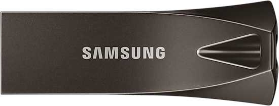 USB флешка Samsung Bar Plus 64Gb, темно-серый (MUF-64BE4/APC)