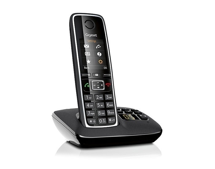 Телефон беспроводной Gigaset C530A(M), черный (S30852-H2532-S301)