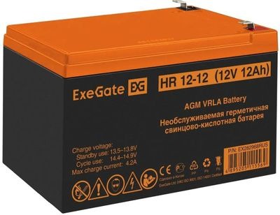 Аккумуляторная батарея для ИБП EXEGATE EX282968 12В