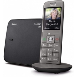 Телефон Dect Gigaset CL660A, черный