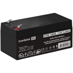 Аккумуляторная батарея для ИБП EXEGATE EX282959 12В, черный