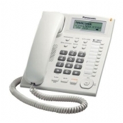 Panasonic KX-TS2388RUW (белый) {индикатор вызова,повторный набор последнего номера,4 уровня громкости звонка}
