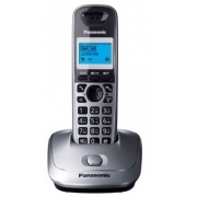 Радиотелефон Panasonic KX-TG2511RUM, серый металлик/черный 
