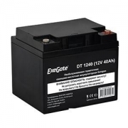 Аккумуляторная батарея ExeGate DT 1240 (12V 40Ah) EX282976RUS, черный