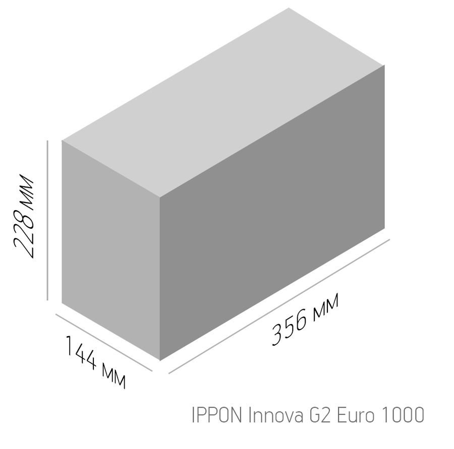ИБП Ippon Innova G2 1000 Euro (1080974)