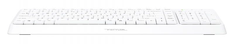 Клавиатура A4 Fstyler FK15, белый