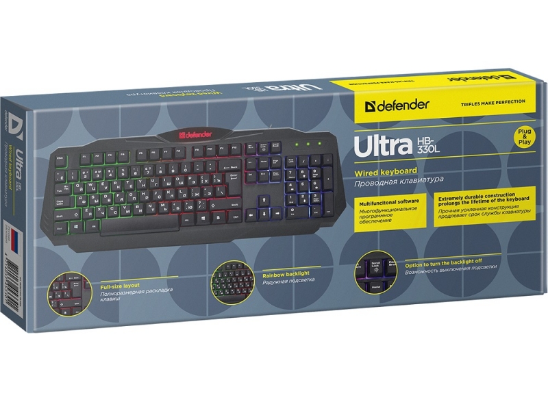 Клавиатура Defender Ultra HB-330L (45330)