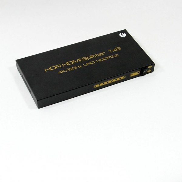 Разветвитель VCOM HDMI 1X8 DD428, черный 