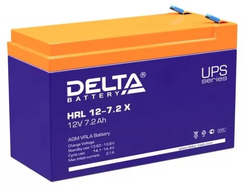 Батарея Delta HRL 12-7.2 Х, синий