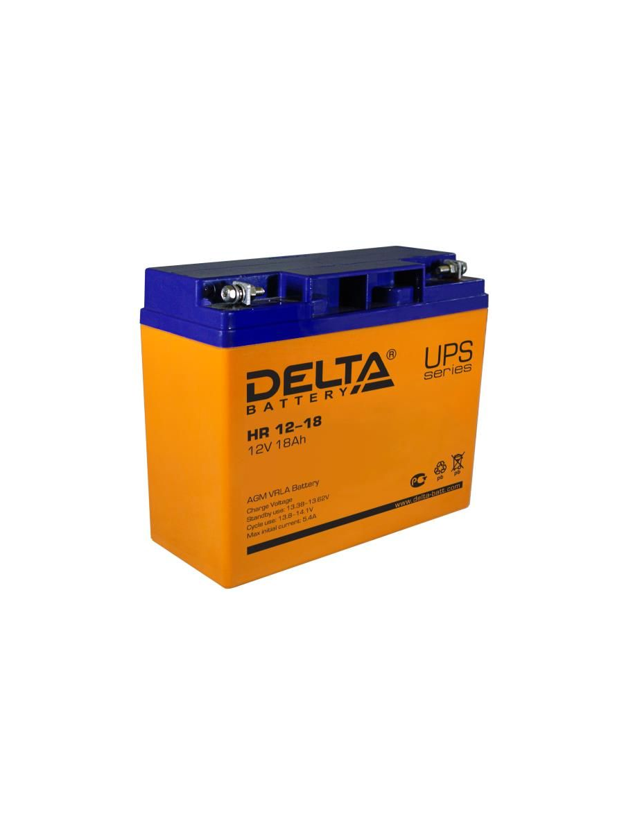 Батарея для ИБП Delta HR 12-18 12В 18Ач
