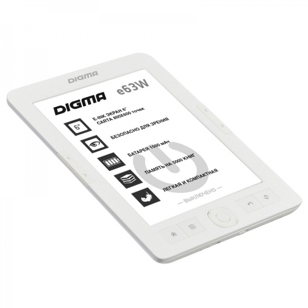 Электронная книга Digma E63W 6
