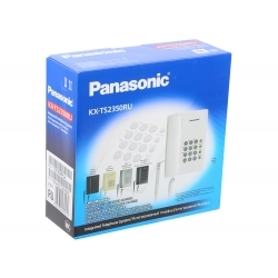 Телефон Panasonic KX-TS2350RUW, белый