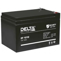 Батарея для ИБП Delta DT 1212 12В 12Ач, черный