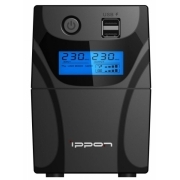 ИБП Ippon Back Power Pro II 500, черный (1030299)