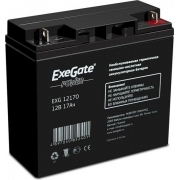Аккумуляторная батарея для ИБП EXEGATE EP160756 12В, черный