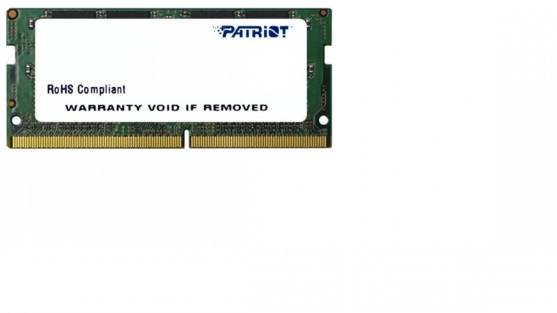 Оперативная память SO-DIMM Patriot DDR4 8Gb 2133MHz (PSD48G21332S)