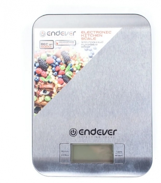Кухонные весы ENDEVER KS-525 (80019) серебристый