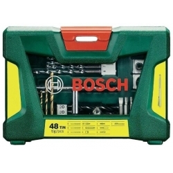 Bosch V-Line 2607017314 набор принадлежностей, 48 предметов