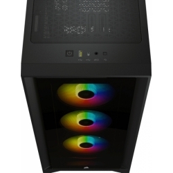 Корпус Corsair iCUE 4000X RGB, ATX, без БП, черный (CC-9011204-WW)
