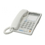 Телефон проводной Panasonic KX-TS2368RUW, белый