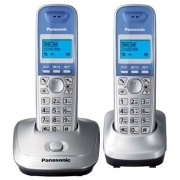 Радиотелефон Panasonic KX-TG2512RUS, серебристый 