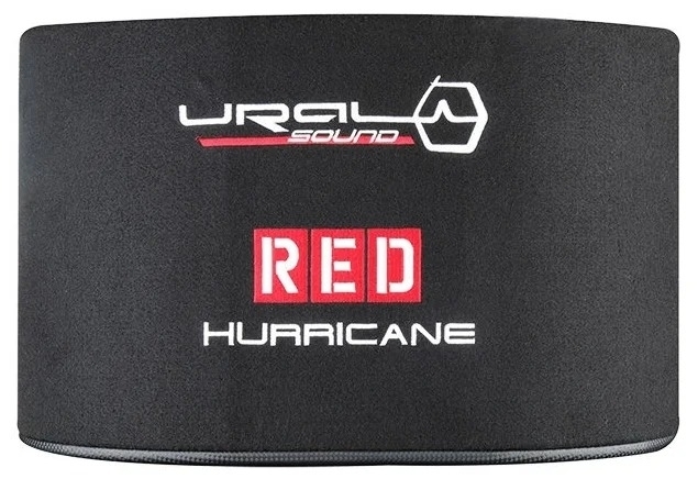 Автомобильный сабвуфер URAL AS-D12A Red Hurricane, черный